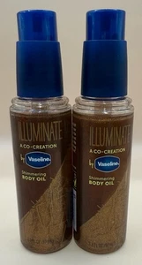 2 Pack * Illuminate Me Shimmering Body Oil By Vaseline - Picture 1 of 2