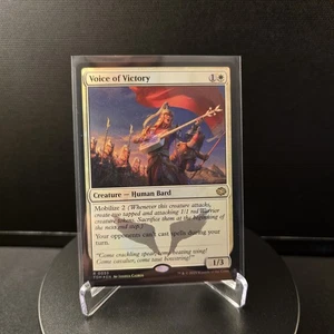 MTG Voice of Victory 33 Foil Rare Tarkir: Dragonstorm TDM - Picture 1 of 12