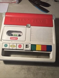 VTG 1992 Playskool Electronic Talk 'n Play Learning System 2 Books/Tapes WORKS! - Picture 1 of 8
