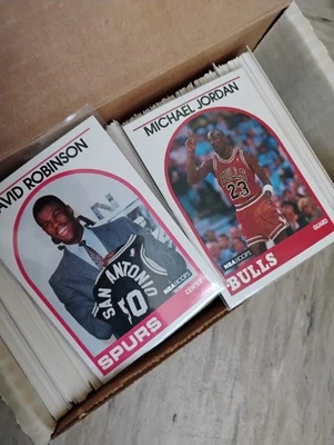 Juego de tarjetas de baloncesto NBA Hoops 1989 Foto 1 de 4