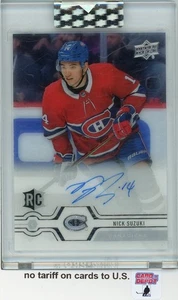 2019-20 Upper Deck Clear Cut #CCNS Nick Suzuki Autograph RC - Bild 1 von 2