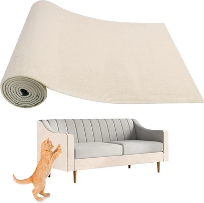 Alfombra poste rascador gato recortable 100x30 cm alfombra alfombra rascador gato absorción de sonido Foto 1 de 4