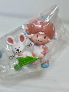 Vintage 1982 Strawberry Shortcake APRICOT w/HOPSALOT Mini PVC Figure SEALED - Bild 1 von 8