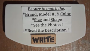 NO FLAWS WHITE 15.75 x 8.75 American Standard 735158 4000 STUDIO toilet tank lid - Picture 1 of 2
