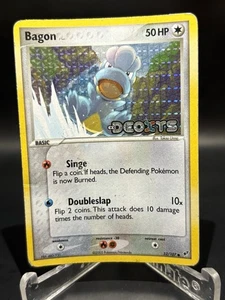 Tarjeta Pokémon Bagon Stamped Deoxys 52/107 Reverse Holo 2005 - Imagen 1 de 2