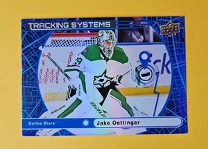 Jake Oettinger - Dallas Stars - 2025-26 UD Series 1 - Tracking Systems - #TS-19 - Picture 1 of 2