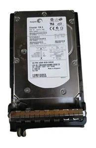 Cheetah 15K.4 73GB Ultra 320 SCSI 3.5" 15K 8MB 80-Pin HDD ST373454LC With Caddy - Picture 1 of 6