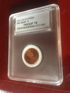 2003 S LINCOLN PENNY PROOF PCC 70 RD - Picture 1 of 2