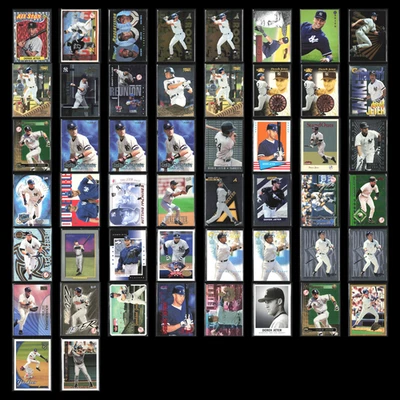 Lote de 50 tarjetas de béisbol Derek Jeter MLB Yankees jugador estrella distribuidor oferta a granel Foto 1 de 4