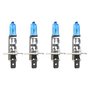 4Pcs Car Headlight White Fog DRL Light Lamp Halogen Bulb 5500K H1 12V 100W New - Picture 1 of 5