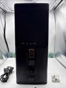 Desktop PC Gehäuse Neu Mit Schrauben Und Anschluss - Bild 1 von 17