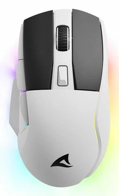 Sharkoon Skiller SGM50W kabellose Gaming-Maus, weiß - Bild 1 von 4