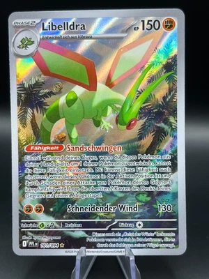 Pokémon - Libelldra PFL 101/094 Art Rare ⭐️ - 🇩🇪 Fatale Flammen - NM - Bild 1 von 2