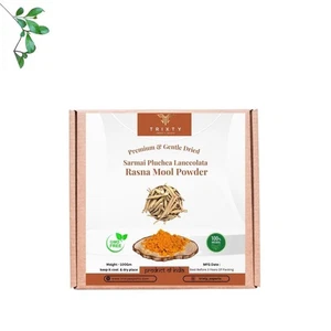Sarmai Pluchea Lanceolata Rasna Mool Powder Indian Organic Free Shipping 100gm - Picture 1 of 4