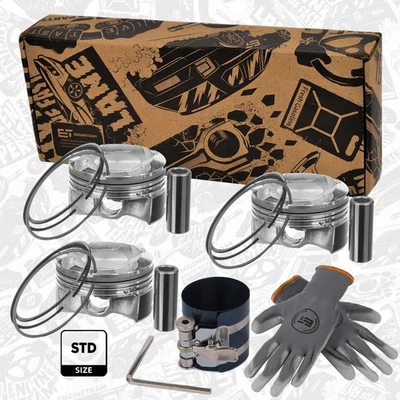 ET ENGINETEAM Kit de pistons CITROËN PEUGEOT 1,0 1623500080 ZMZ(EB0) ZMZ(EB0F)