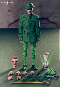 Mars Toys Batman Forever The Riddler Enigma Villain 1/6 Figur Sammlerstück Geschenk - Bild 1 von 14