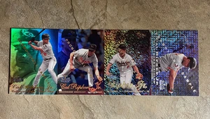 1998 Flair Showcase Cal Ripken Jr. Werbemuster ungeschnittener 4er Streifen - Bild 1 von 6