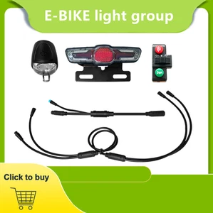 E-BIKE con segnale di svolta e set luci linea di galleggiamento adatto per controller Kunteng. - Foto 1 di 6