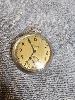 Reloj Bolsillo Ingraham Viceroy Vintage Foto 1 de 4