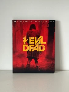 Evil Dead 4K UHD Blu Ray Scream Factory + Slipcover OOP - Picture 1 of 3