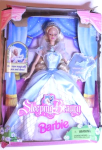 Barbie Dornröschen Puppe Magische Augen (öffnen/schließen) Vintage 1998 - NEU - Bild 1 von 12