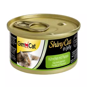 GimCat ShinyCat Hühnchen & Papaya 24 x 70g (33,27€/kg) - Picture 1 of 1