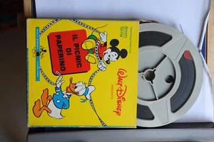 WALT DISNEY - IL PIC NIC DI PAPERINO - FILMINO SUPER colore 8 mm CM 12,5 - Imagen 1 de 1