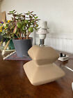 Vintage Table Lamp c 1970 Dusty Pink Coffee Colour [working]  REDUCED!