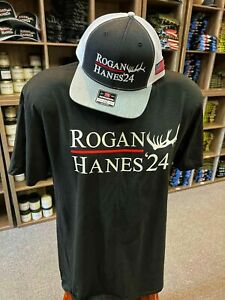 Rogan - Hanes -24 T-Shirt Black - Hot Tshirt - Tshirt SIze S-3XL