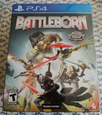 Battleborn with GameStop Exclusive Collectible Figure for PS4 - "NEW" RARE! - Image 1 of 4
