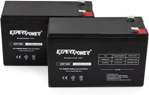 12V 9Ah SLA Backup Battery for APC, UPS, XS1500 ;  and RBC5 -2PK - Picture 1 of 6