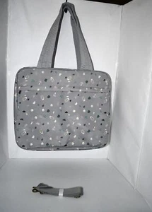 Thirty One Voyager Tote in Whisper Grey Terrazzo NWT - Picture 1 of 6