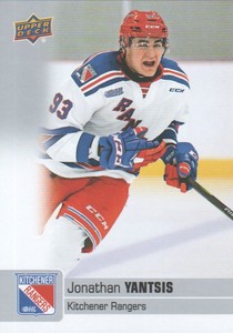 2019-20 Upper Deck CHL Hockey #142 Jonathan Yantsis