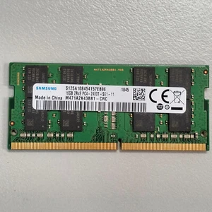 Samsung 16GB DDR4 RAM PC4-19200 2400MHz 1.2V non-ECC Unbuffered M471A2K43BB1-CRC - Picture 1 of 3