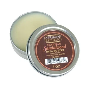Afrikanische Republik Ägyptische Sandelholz Sheabutter Feuchtigkeit 1 Unze - Bild 1 von 4