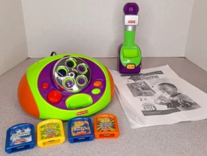 Fisher Price Star Station con Mega 5 cartucce danza bop per bambini testate - Foto 1 di 5