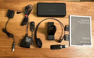 Plantronics Savi W445 Wireless Computer Headset System - Zdjęcie 1 z 11