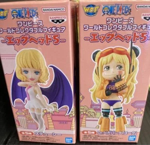 2 set One Piece World Collectible Figure Egghead 5 Dr. Vegapunk York Stussy WCF - Picture 1 of 1