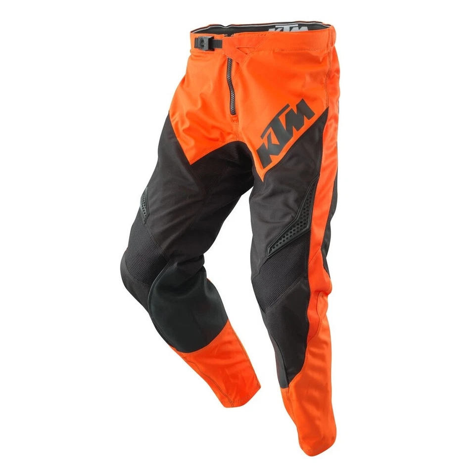 KTM Pounce Orange and Black MX Offroad Pants Men's Sizes S/30 - 2XL/38 - Image 1 of 1