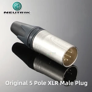 1 Stück NEUTRIK 5-polig XLR-Stecker Buchse Kabelstecker 5-polig Hifi Stecker NC5MXX NC5FXX - Bild 1 von 6