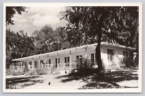 Sanlando Springs New Club House & Dining Hall Florida Real Photo Postcard RPPC - Picture 1 of 2