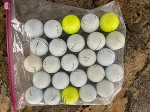 Titleist Golf Balls ProV1 and VIx Used - Lot of 25 - Picture 1 of 1