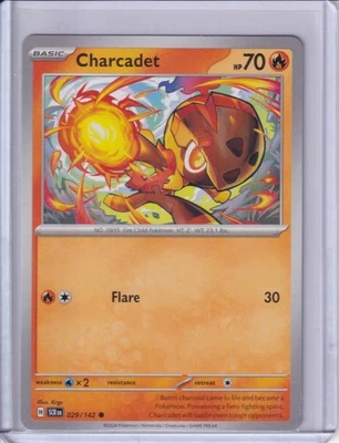 Pokemon TCG:Charcadet Common SV07: Stellar Crown 029/142 NM - Image 1 of 2