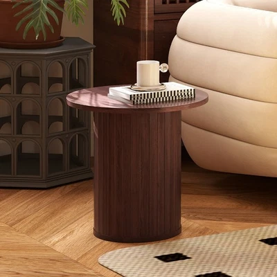 COSVALVE Small 15.7" Round Side Table Circle End Table - Image 1 of 4