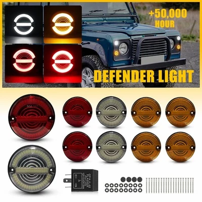 Full Colour LED Upgrade Lamp Kit Assembly For Land Rover Defender 90 / 110 / 130 - Image 1 of 4
