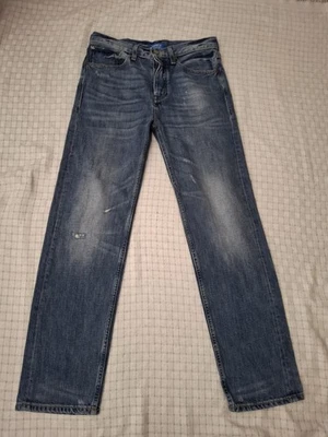 Jeans jeans masculino Adidas Originals Destressed com botões. POSTAGEM GRATUITA  - Imagem 1 de 4