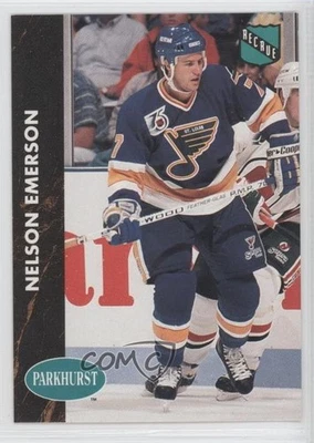 1991-92 Parkhurst French Nelson Emerson #151 - Image 1 of 2