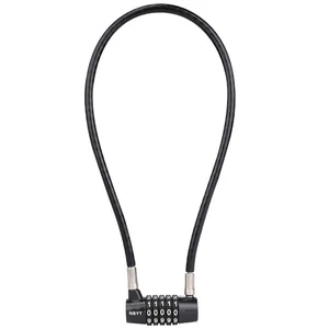 5-Digit Long Cable Locks with Combination Padlock,22" Length 5/16" Diameter,g... - Bild 1 von 5
