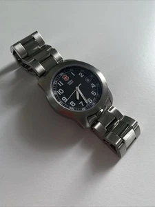 Victorinox Swiss Army Mens Stainless Steel Watch VTG 2004 (WORKING) VG+ - Picture 1 of 9