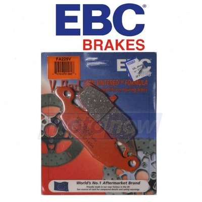 EBC Front Left Semi-Sintered V Brake Pads for 2009-2010 Kawasaki ER-6N - xg Foto 1 de 4